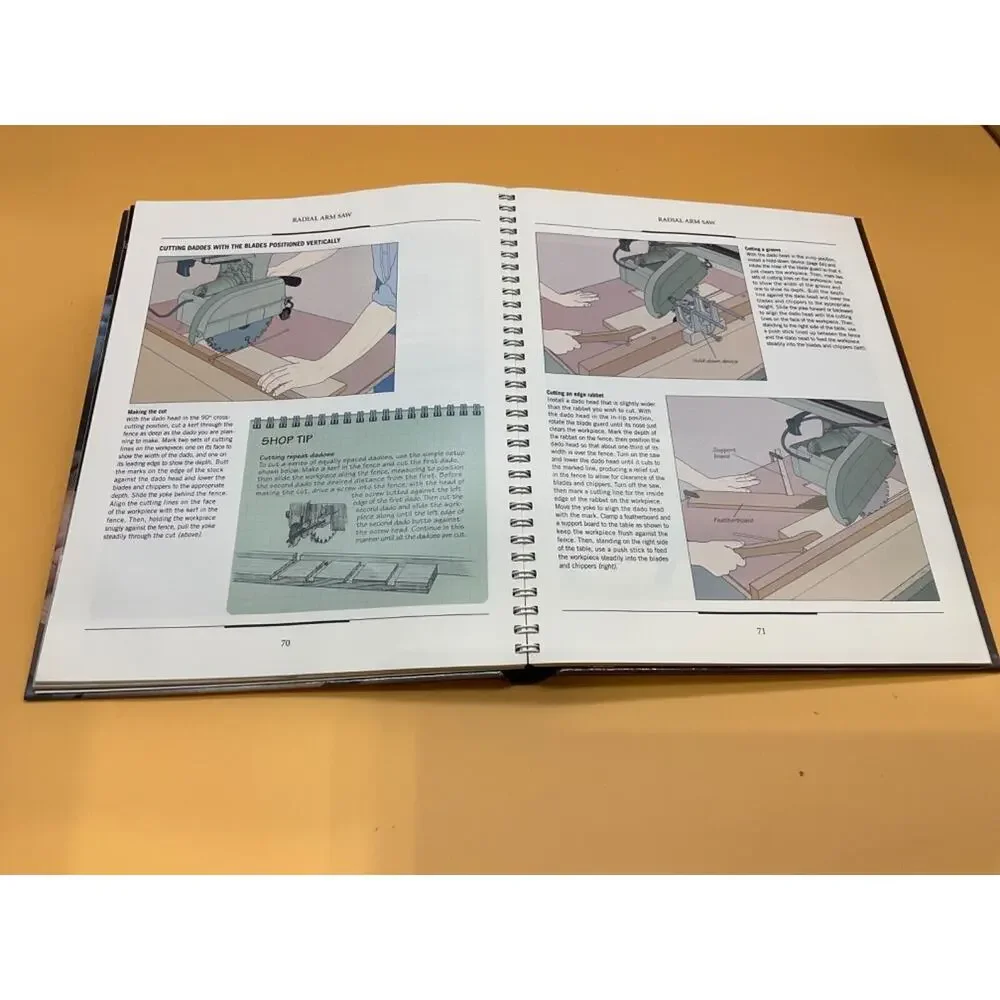 Woodworking Machines Time-Life 1993 Spiral Hardback Vintage 